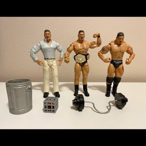 2003 Wwe Jakks Batista Figure set of 3